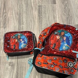 Descendants Backpack and Lunch Bag Set